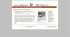 Desktop Screenshot of amazonoilservices.com